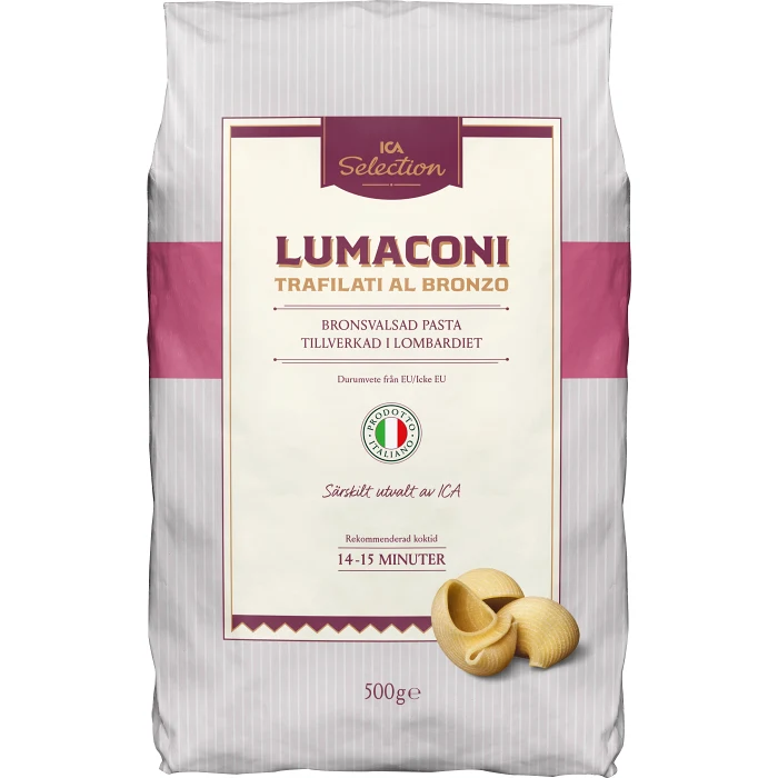 Pasta Lumaconi  500g ICA Selection