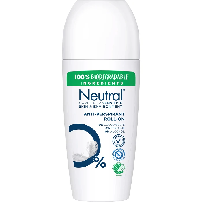 Deodorant Neutral Oparfymerad Roll-on 50 ml
