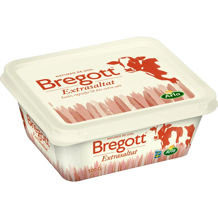 Smör & Raps Extrasaltat 75% 500g Bregott®