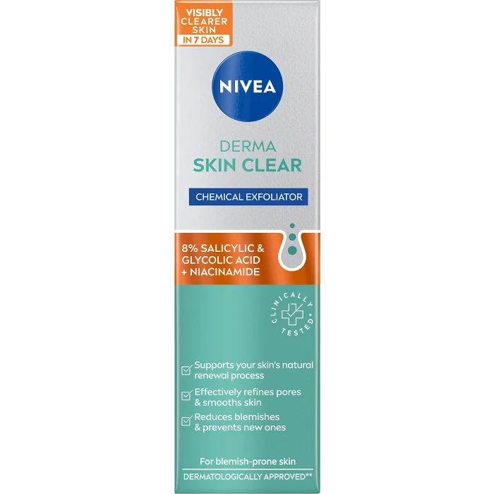 Peeling Derma Skin Clear Chemical Exfoliator 40ml Nivea
