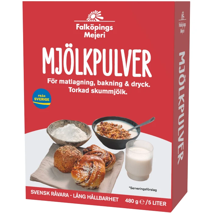Mjölkpulver 480g Falköpings Mejeri