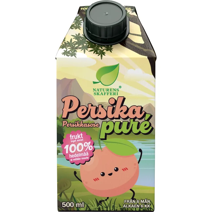 Persikapuré 100% 6m 500ml Naturens skafferi