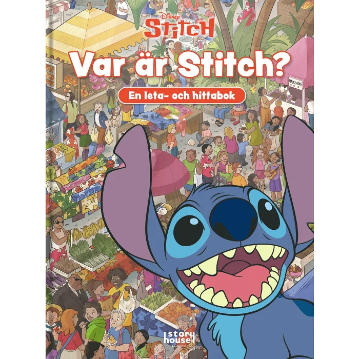 Var är Stitch? En leta och hittabok