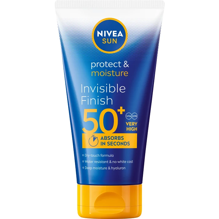 Solkräm Protect & Moisture Invisible Finish Lotion SPF50+ 150ml Nivea Sun