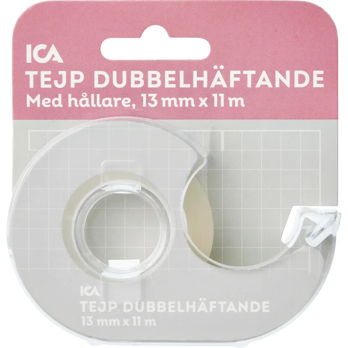 Dubbelsidig tejp med hållare