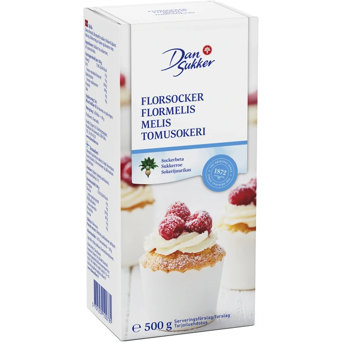 Florsocker 500g Dansukker