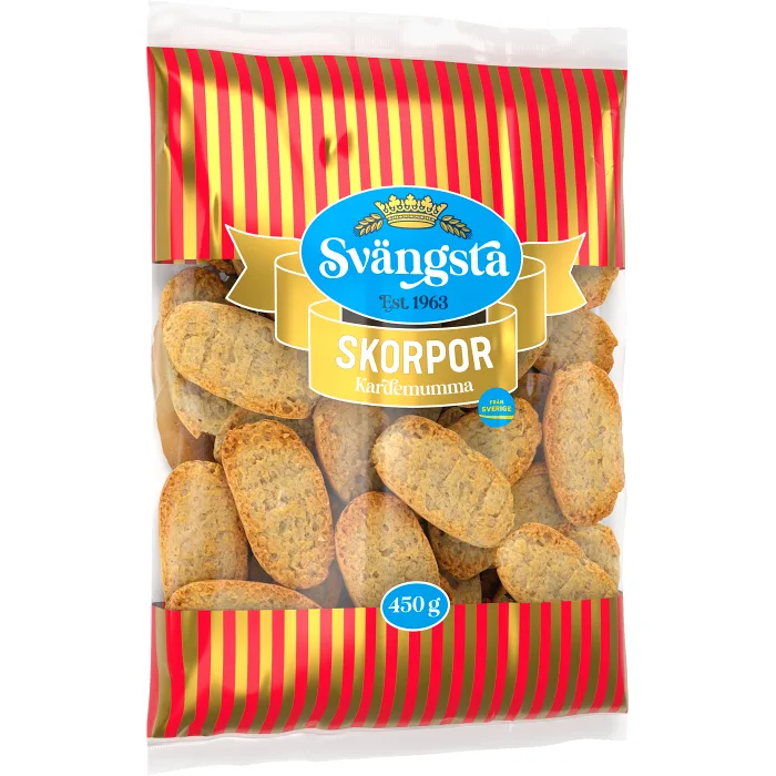 Kardemummaskorpor 450g Svängsta