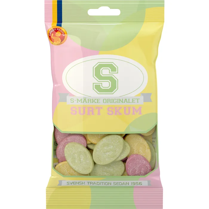S-märken Sura 70g Candypeople