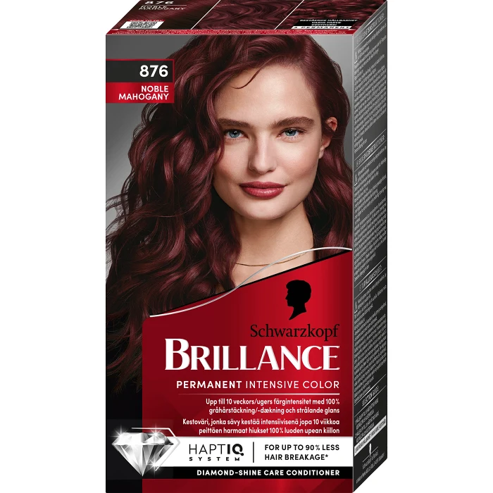 876 Noble mahogany Hårfärg 1-p Brilliance Schwarzkopf