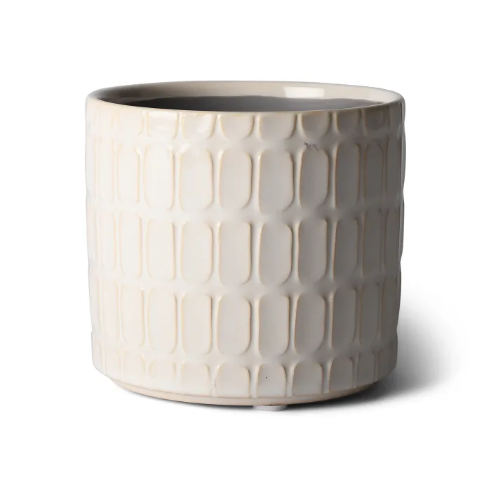 Kruka Tegel vit 15,5cm x8