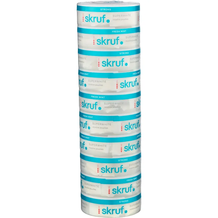Skruf Super White Slim Fresh #3 Stock