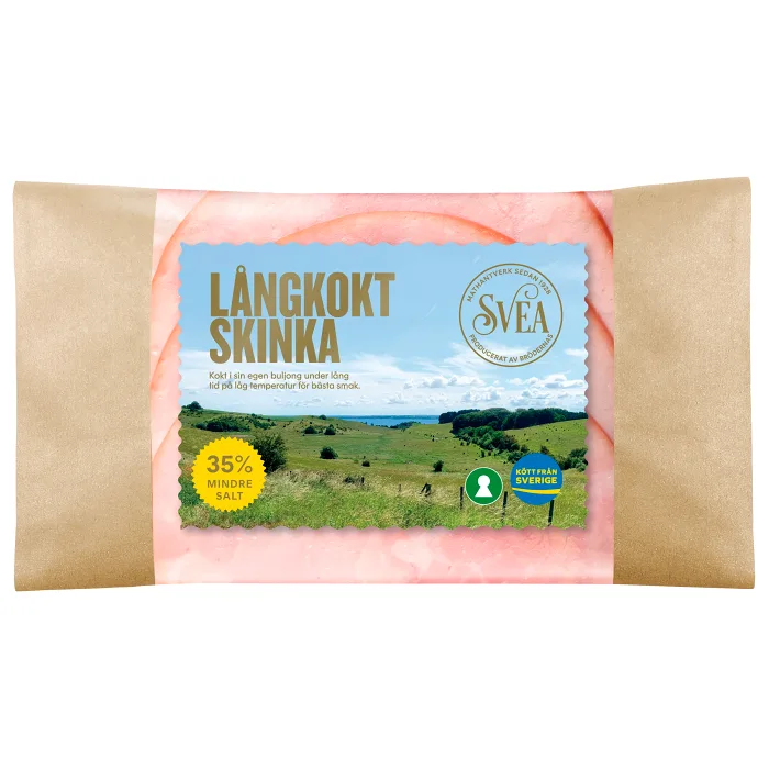Skinka Långkokt 100g Svea
