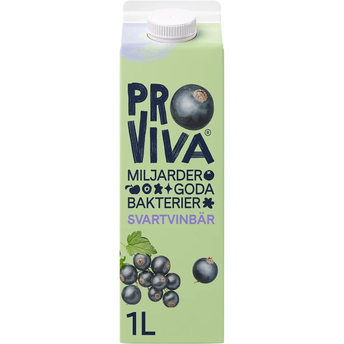 Fruktdryck Svartvinbär 1l Proviva