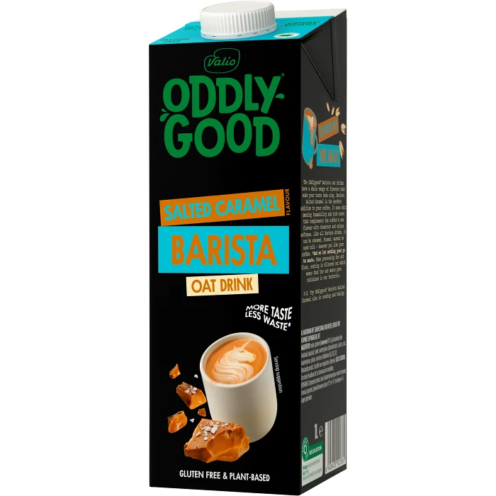 Havredryck Barista Salt Karamell 3% 1000ml Oddlygood®