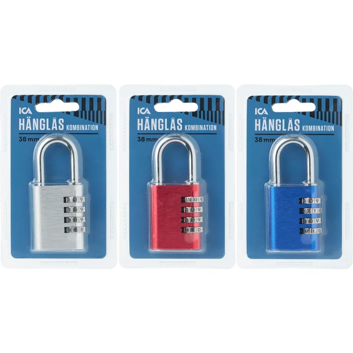 Hänglås kombination 38mm ICA