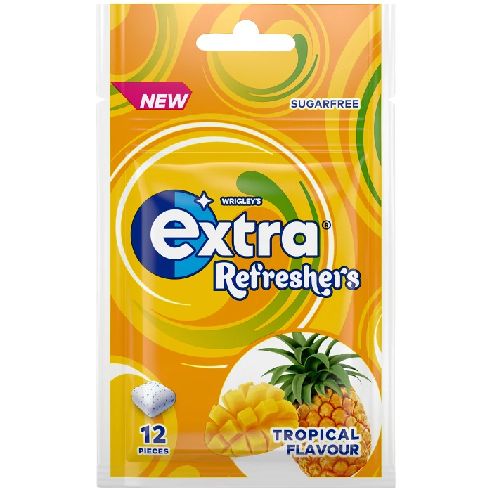 Tuggummi Refreshers Tropical 26g Extra
