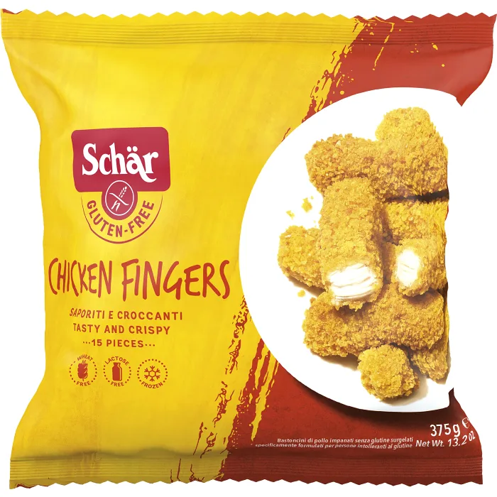 Chicken fingers Glutenfri Laktosfri Fryst 375g Schär