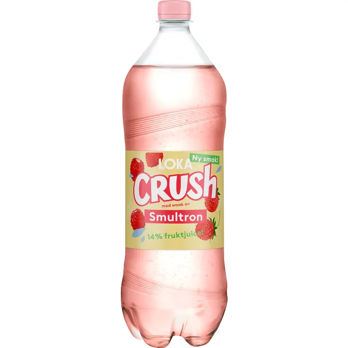 Läsk Crush Smultron 140cl Loka