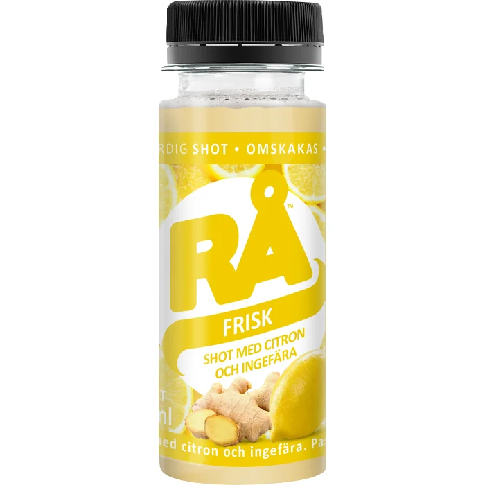 Shot Citron&Ingefära 65ml RÅ
