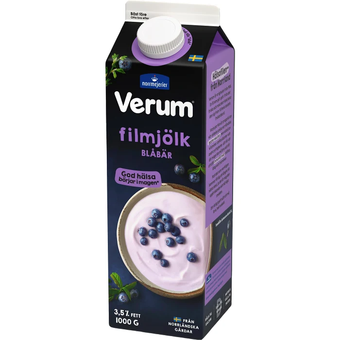 Hälsofil 3,5% Blåbär 1000g Verum®