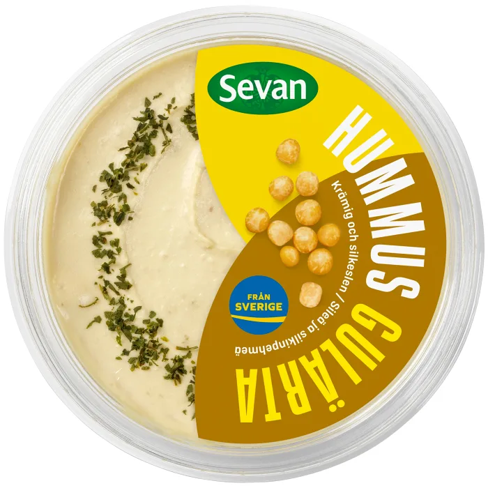 Hummus Gulärta 150g Sevan