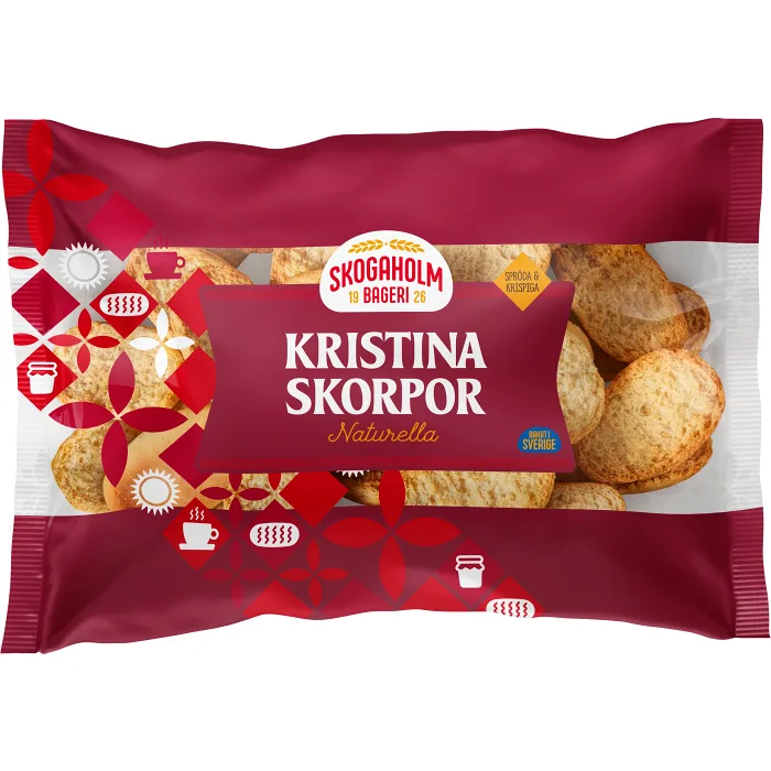 Kristina veteskorpor 400g Skogaholms
