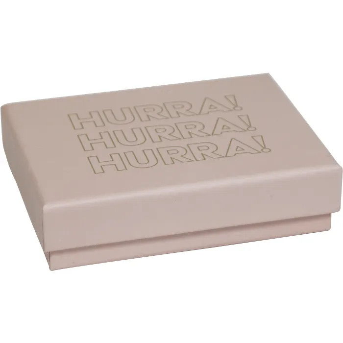 Presentbox Hurra 13x10x3 cm