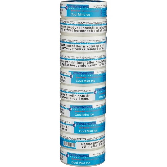 Zyn Cool Mint Ice Slim 16,5mg S6 Stock