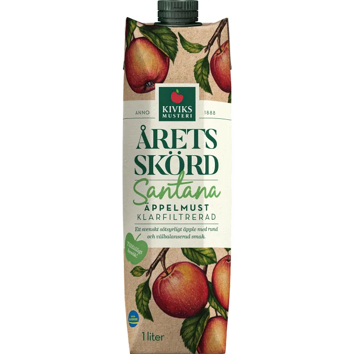 Äppelmust Årets Skörd 1l Kiviks Musteri