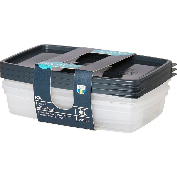 Frys- och Mikroburk 0,4l 3-p ICA