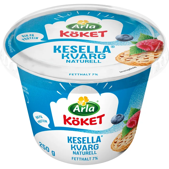 Kesella® Kvarg Naturell 7% 250g Arla Köket®
