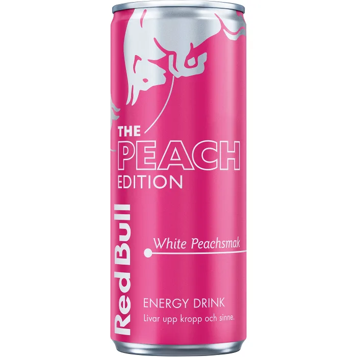 Energidryck White Peach Edition 25cl Red Bull