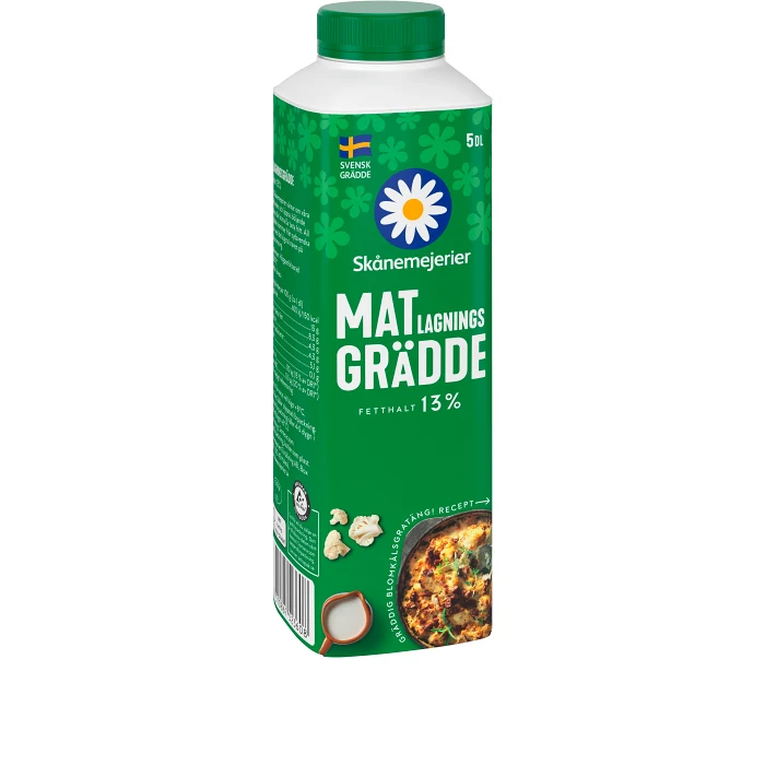 Matlagningsgrädde 13% 5dl Skånemejerier