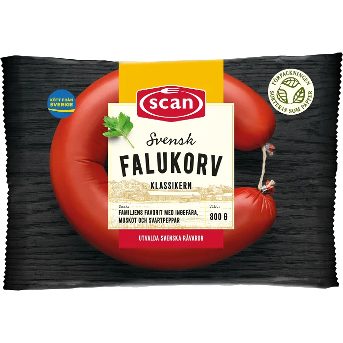 Falukorv Klassikern 800g Scan