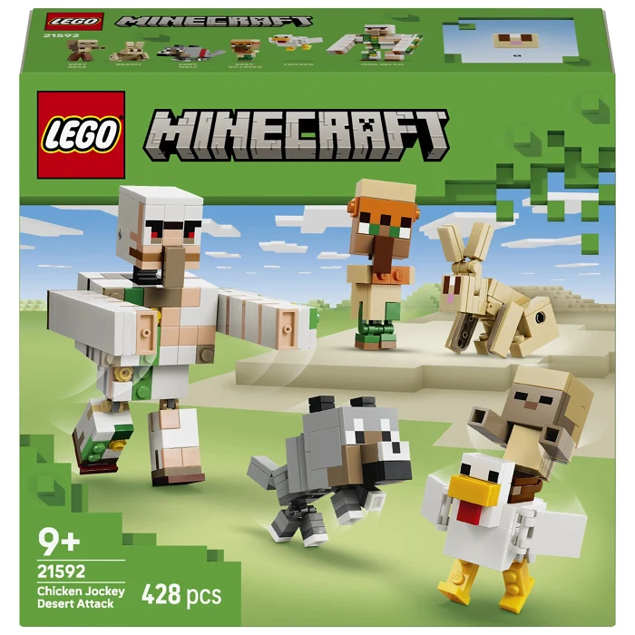 LEGO Minecraft Ökenattack med hönsryttare 21592
