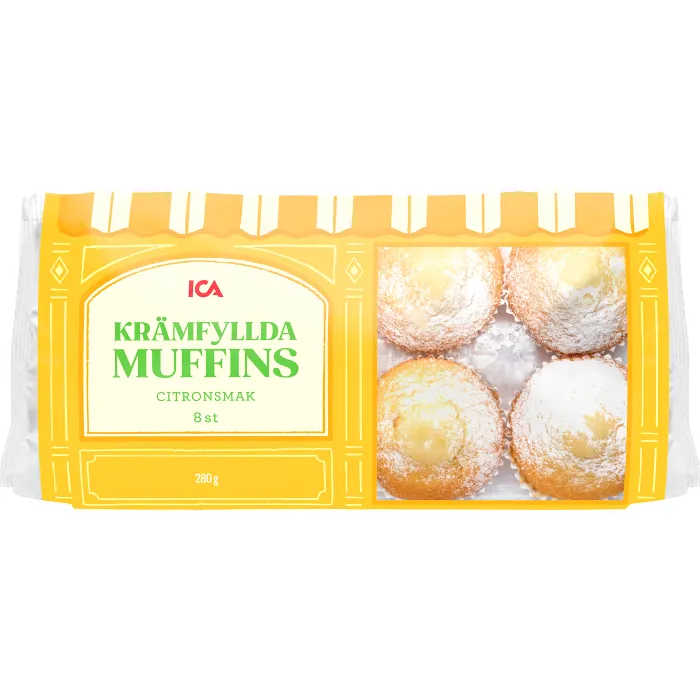 Citronmuffins Fyllda 280g ICA