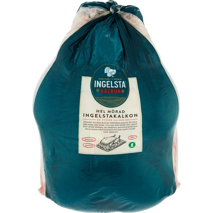 Hel Ingelstakalkon Mörad Fryst ca 4kg Ingelsta