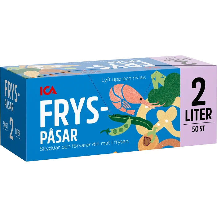 Fryspåsar 2l 50st ICA