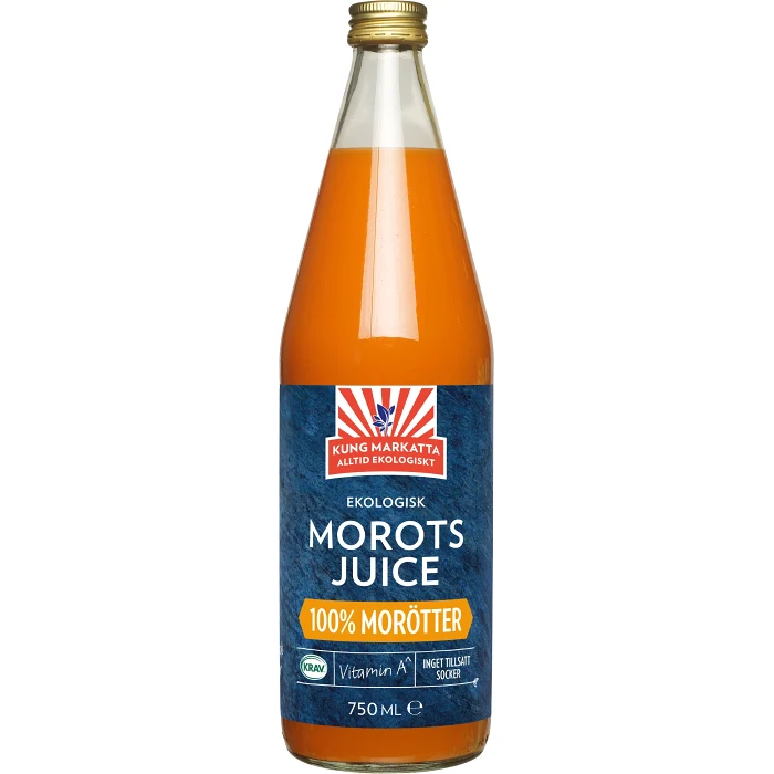 Morotsjuice Ekologisk 75cl KRAV Kung Markatta