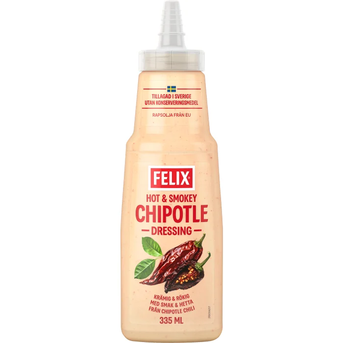 Smokey Chipotledressing 335ml Felix
