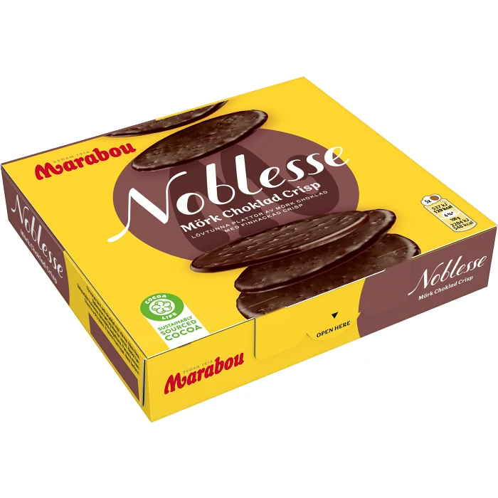 Noblesse Mörk choklad Crisp 150g Marabou