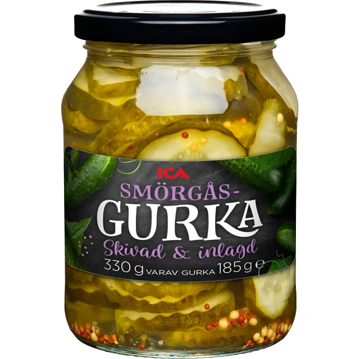 Smörgåsgurka 330g ICA