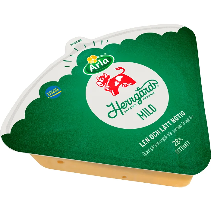 Herrgård® ost mild 28% ca 1,6kg Arla Ko®