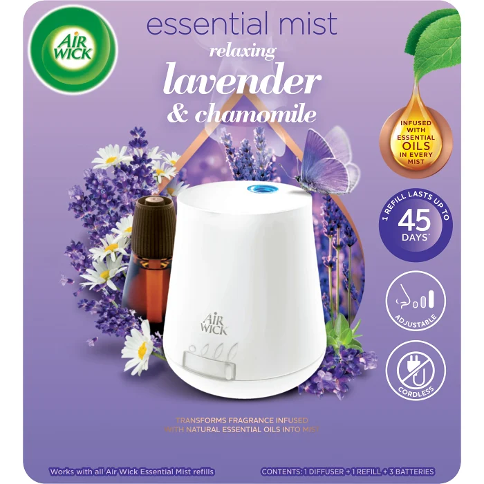 Essential Mist Starterkit LavRefill 20ml Air Wick