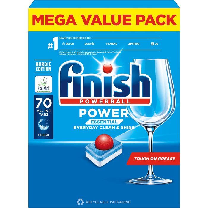 Maskindisk Power Essential Disktabl 70 Styck Finish