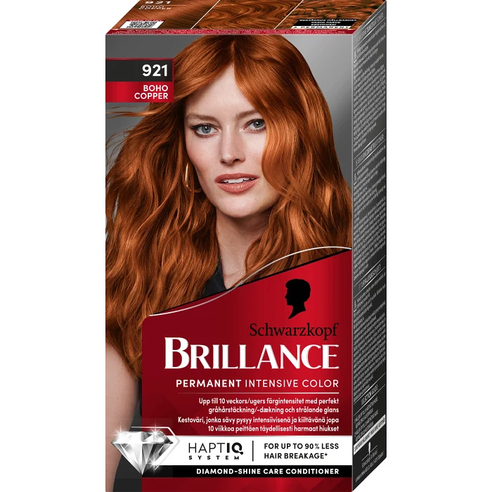 Hårfärg Brillance 921 Boho copper 1-p Schwartzkopf