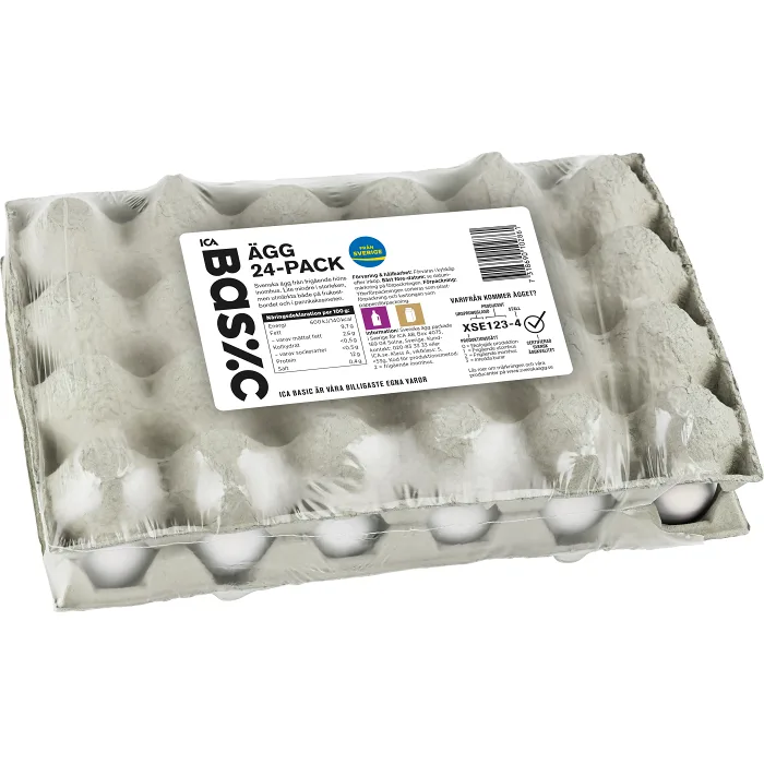 Ägg S 24-p ICA Basic