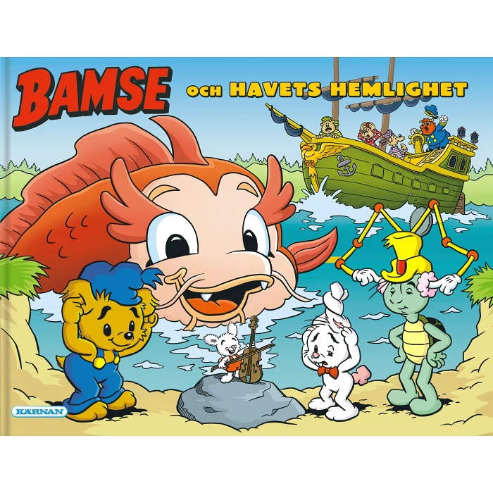 Sagobok Bamse Havets hemlighet