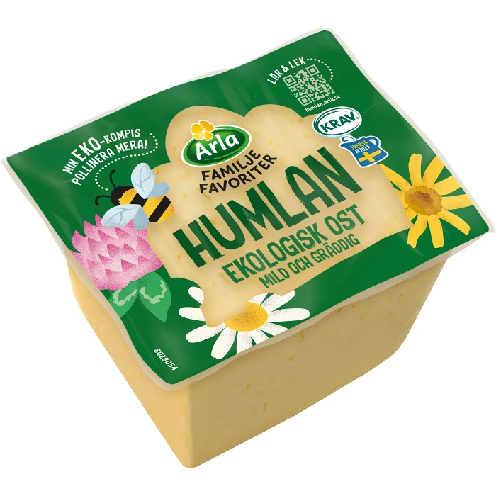 Ost Humlan Ekologisk ca 1,2kg Arla