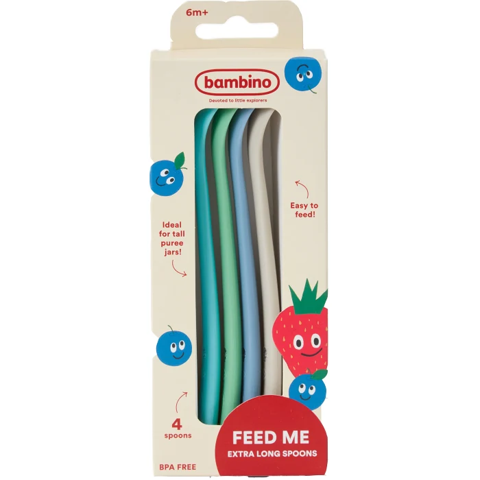Matningsskedar 4m+ 4-p Bambino
